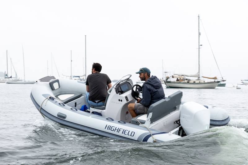 40HP electric boat launched in Rockland PenBay Pilot